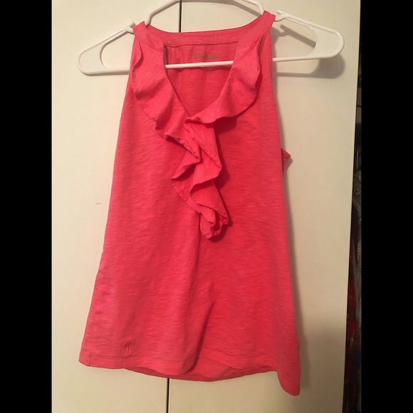 ❌ Sold Lilly Pulitzer Pink Top - Picture 1 of 2